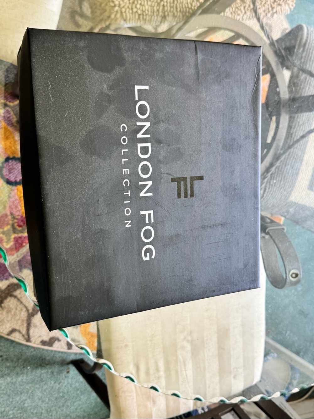 London Fog cognac SMTH WIDE CW
